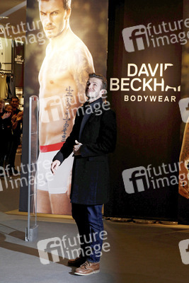 David Beckham bei H&M, Berlin
