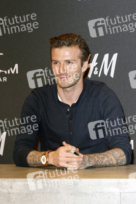 David Beckham bei H&M, Berlin