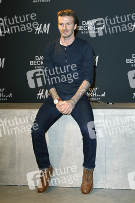 David Beckham bei H&M, Berlin