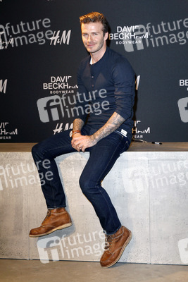 David Beckham bei H&M, Berlin