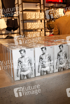 David Beckham bei H&M, Berlin