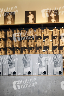David Beckham bei H&M, Berlin