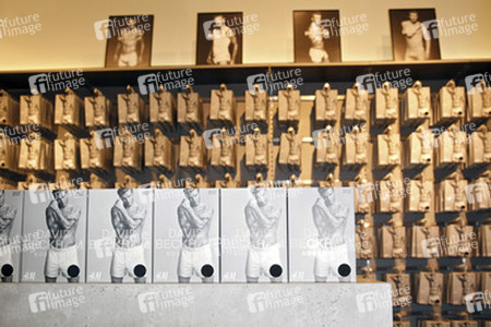 David Beckham bei H&M, Berlin