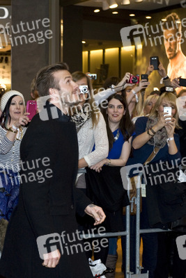 David Beckham bei H&M, Berlin