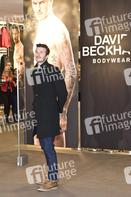 David Beckham bei H&M, Berlin