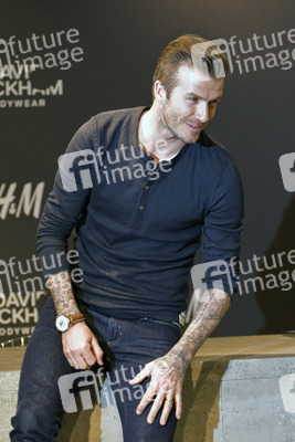 David Beckham bei H&M, Berlin