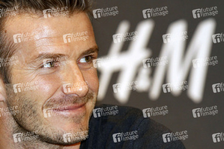 David Beckham bei H&M, Berlin