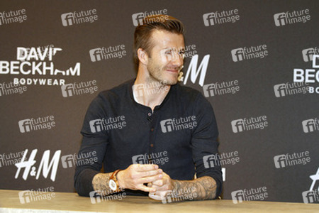 David Beckham bei H&M, Berlin