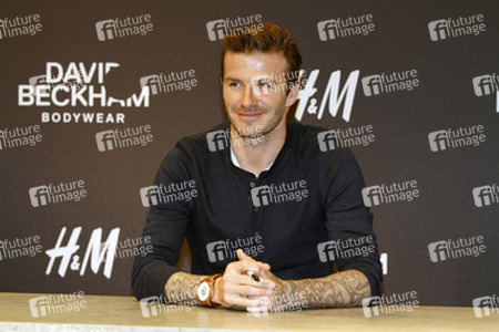 David Beckham bei H&M, Berlin