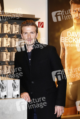 David Beckham bei H&M, Berlin
