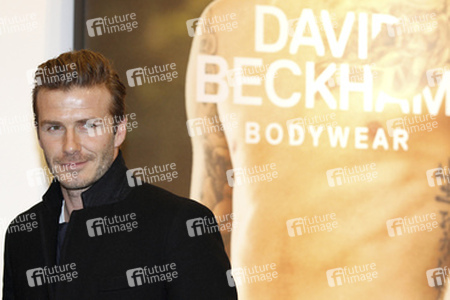 David Beckham bei H&M, Berlin