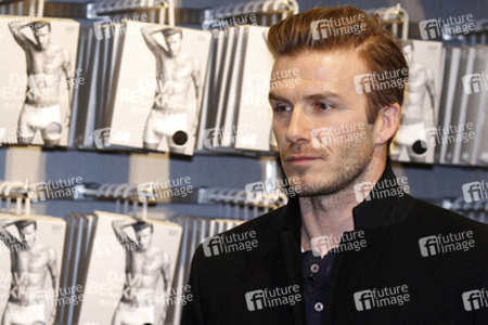 David Beckham bei H&M, Berlin