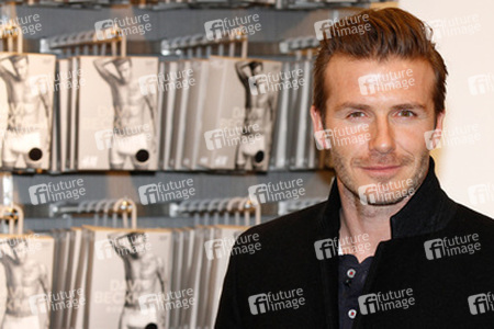 David Beckham bei H&M, Berlin