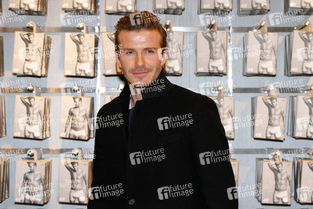 David Beckham bei H&M, Berlin