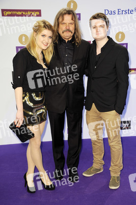 Leslie Mandoki mit Tochter Lara und Sohn Gabor