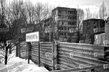 Prypjat nach der Nuklearkatastrophe von Tschernobyl / Pripyat after the Chernobyl Disaster