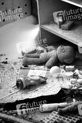 Prypjat nach der Nuklearkatastrophe von Tschernobyl / Pripyat after the Chernobyl Disaster
