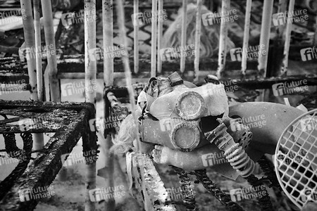 Prypjat nach der Nuklearkatastrophe von Tschernobyl / Pripyat after the Chernobyl Disaster