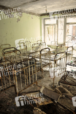 Prypjat nach der Nuklearkatastrophe von Tschernobyl / Pripyat after the Chernobyl Disaster