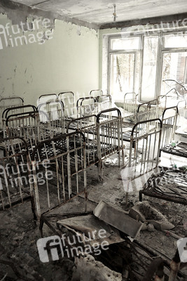 Prypjat nach der Nuklearkatastrophe von Tschernobyl / Pripyat after the Chernobyl Disaster