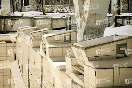 Prypjat nach der Nuklearkatastrophe von Tschernobyl / Pripyat after the Chernobyl Disaster