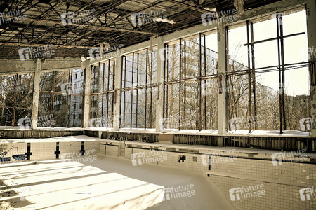 Prypjat nach der Nuklearkatastrophe von Tschernobyl / Pripyat after the Chernobyl Disaster