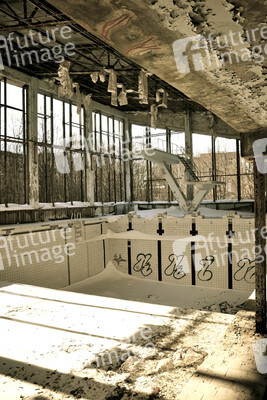 Prypjat nach der Nuklearkatastrophe von Tschernobyl / Pripyat after the Chernobyl Disaster