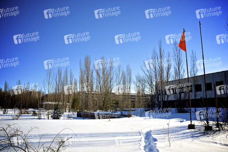 Prypjat nach der Nuklearkatastrophe von Tschernobyl / Pripyat after the Chernobyl Disaster