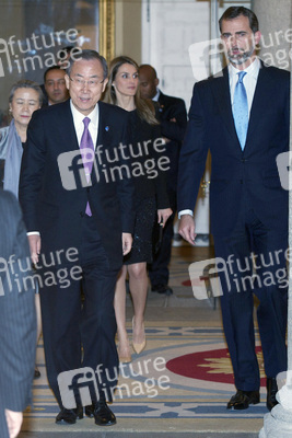 Empfang für Ban Ki-moon, Madrid