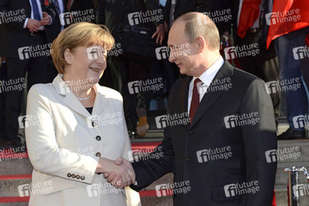 Angela Merkel, Wladimir Putin