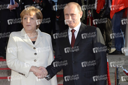 Angela Merkel, Wladimir Putin
