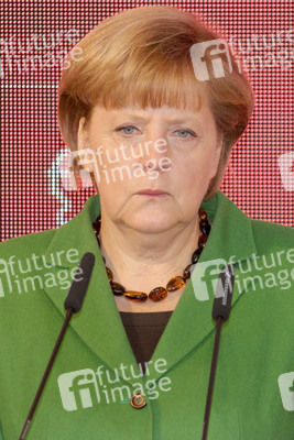 Messerundgang von Kanzlerin Merkel und Präsident Putin, Hannover