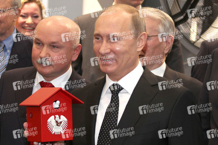 Messerundgang von Kanzlerin Merkel und Präsident Putin, Hannover