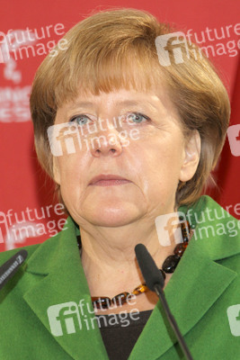 Messerundgang von Kanzlerin Merkel und Präsident Putin, Hannover