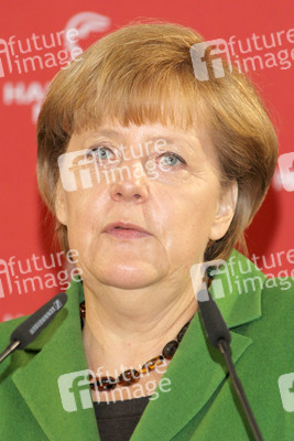 Messerundgang von Kanzlerin Merkel und Präsident Putin, Hannover