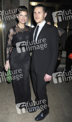 Lake Bell mit ihrem Verlobten Scott Campbell