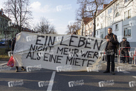 Trauerkundgebung für Rosemarie F., Berlin
