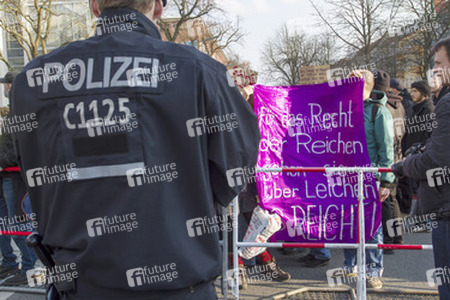 Trauerkundgebung für Rosemarie F., Berlin