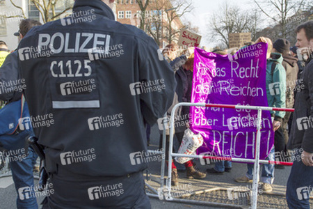 Trauerkundgebung für Rosemarie F., Berlin