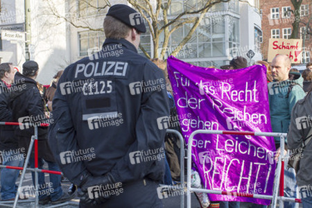 Trauerkundgebung für Rosemarie F., Berlin