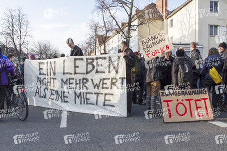 Trauerkundgebung für Rosemarie F., Berlin