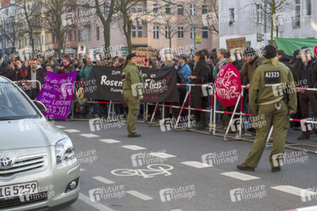 Trauerkundgebung für Rosemarie F., Berlin