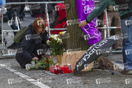 Trauerkundgebung für Rosemarie F., Berlin