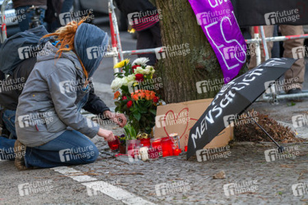 Trauerkundgebung für Rosemarie F., Berlin