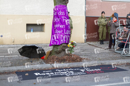 Trauerkundgebung für Rosemarie F., Berlin