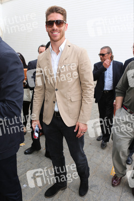 Sergio Ramos besucht Stierkampf, Sevilla