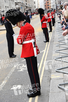 Margaret Thatcher Trauerzug, London