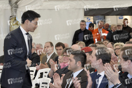 Philipp Rösler auf der Wirtschaftsmesse Robby, Mariensee