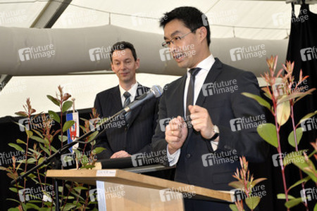 Philipp Rösler auf der Wirtschaftsmesse Robby, Mariensee