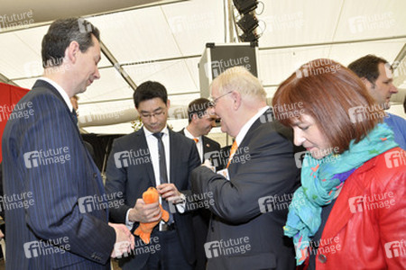 Philipp Rösler auf der Wirtschaftsmesse Robby, Mariensee